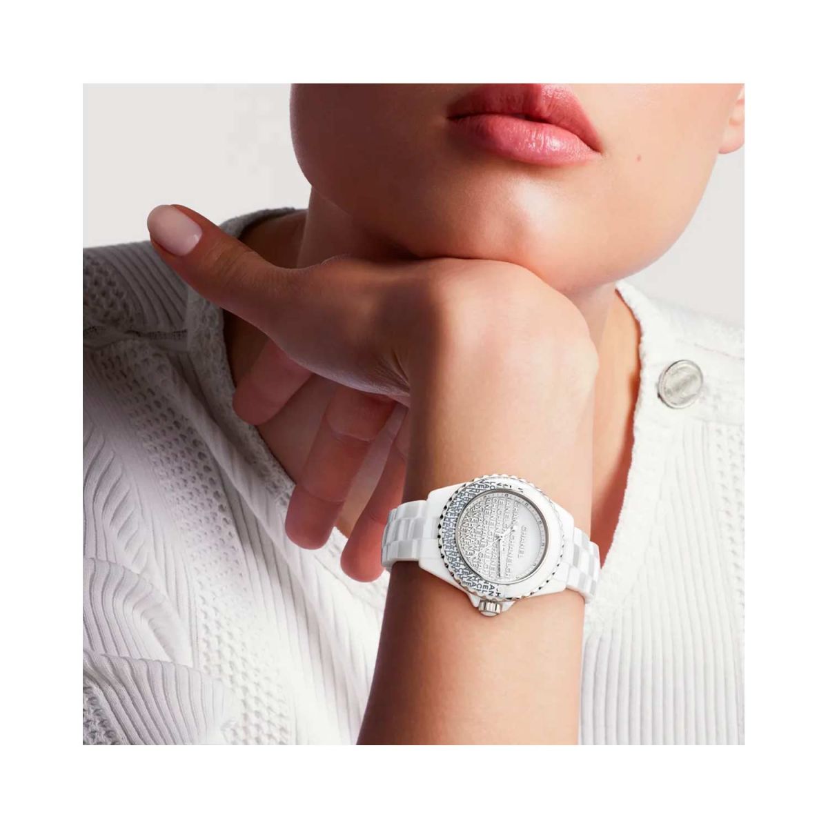 White chanel watch clearance