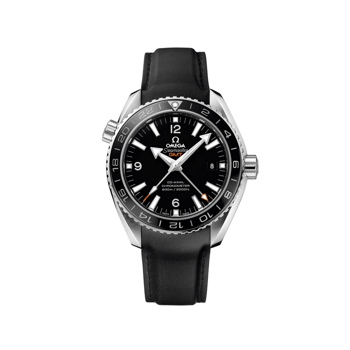 omega gmt black white