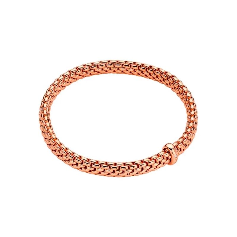  FOPE BRAÇALET EN OR ROSA AMB UN DIAMANT BLANC VENDÔME