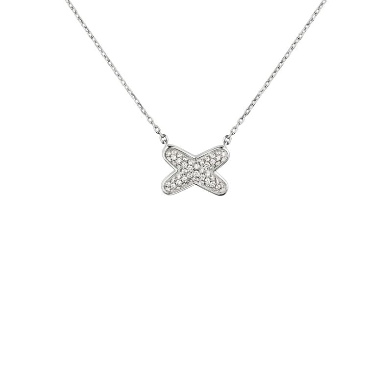 CHAUMET COLLAR EN ORO BLANCO CON DIAMANTES JEUX DE LIENS