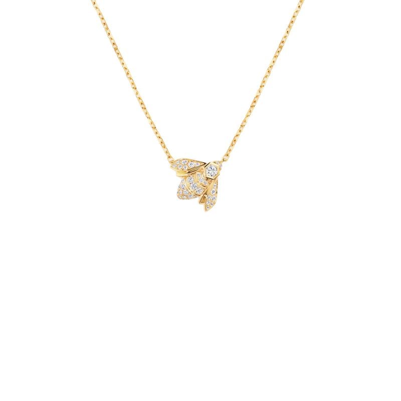 CHAUMET COLLAR EN ORO AMARILLO CON DIAMANTES BEE DE CHAUMET