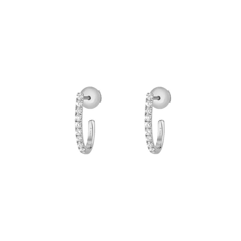 MESSIKA PENDIENTES DE ORO BLANCO CON DIAMANTES BLANCOS GATSBY XS