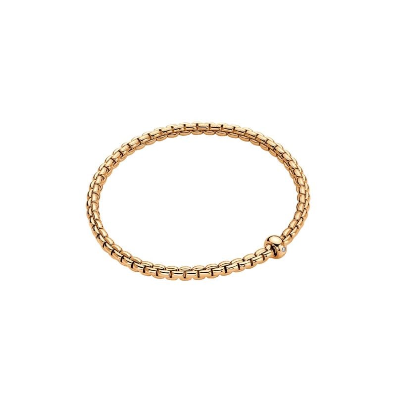 FOPE BRAÇALET D'OR ROSA AMB 1 DIAMANT BLANC EKA
