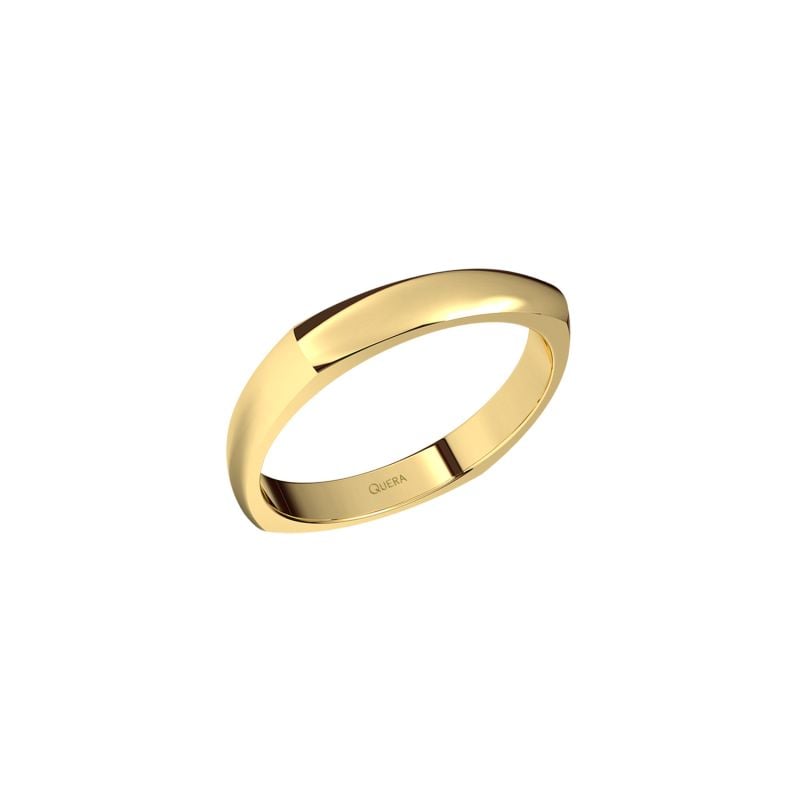 QUERA ALIANZA DE BODA EN ORO AMARILLO EQUO
