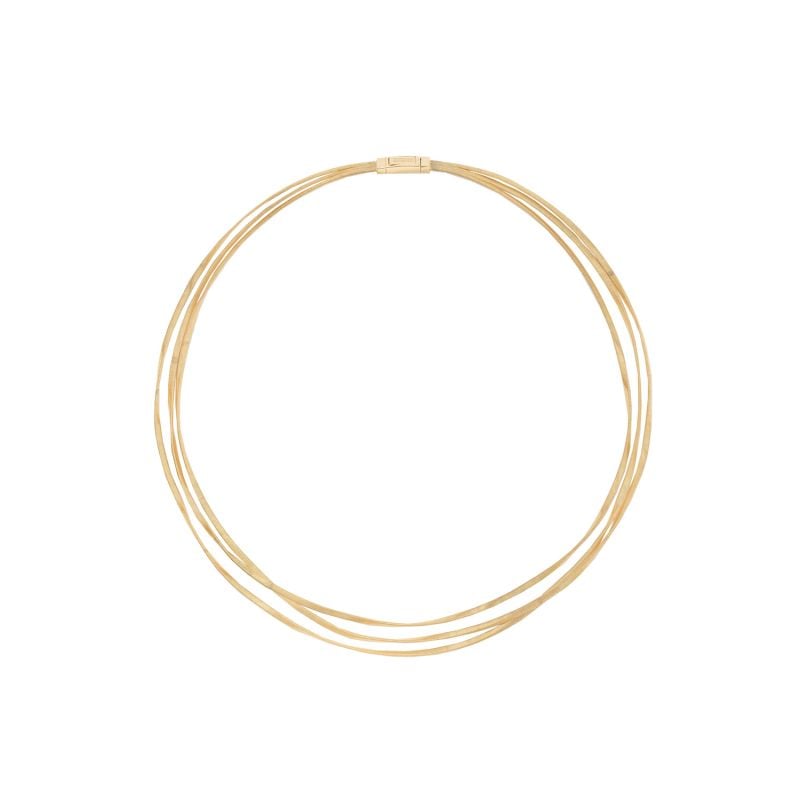 MARCO BICEGO YELLOW GOLD NECKLACE MARRAKECH 