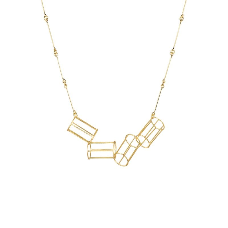 MAJORAL COLLAR ORO AMARILLO ESPAIS