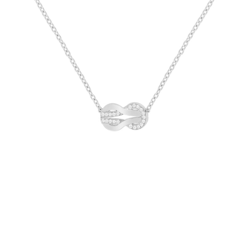 FRED WHITE GOLD NECKLACE WITH BRILLIANT DIAMONDS INFINIE