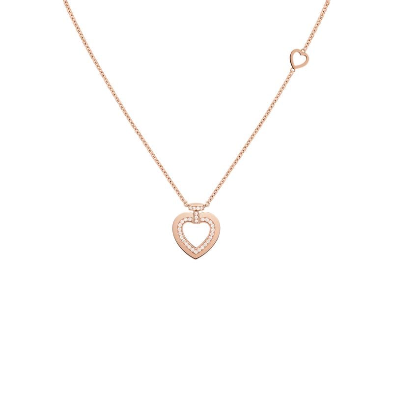 FRED ROSE GOLD NECKLACE WITH DIAMONDS PRETTY WOMAN