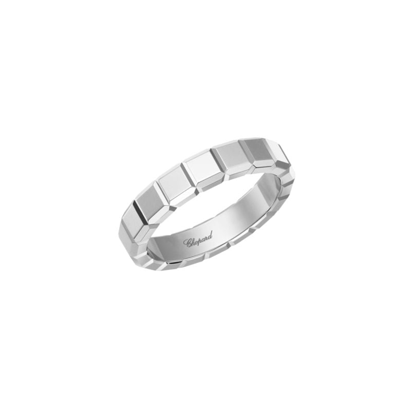 CHOPARD ANILLO DE ORO BLANCO ICE CUBE