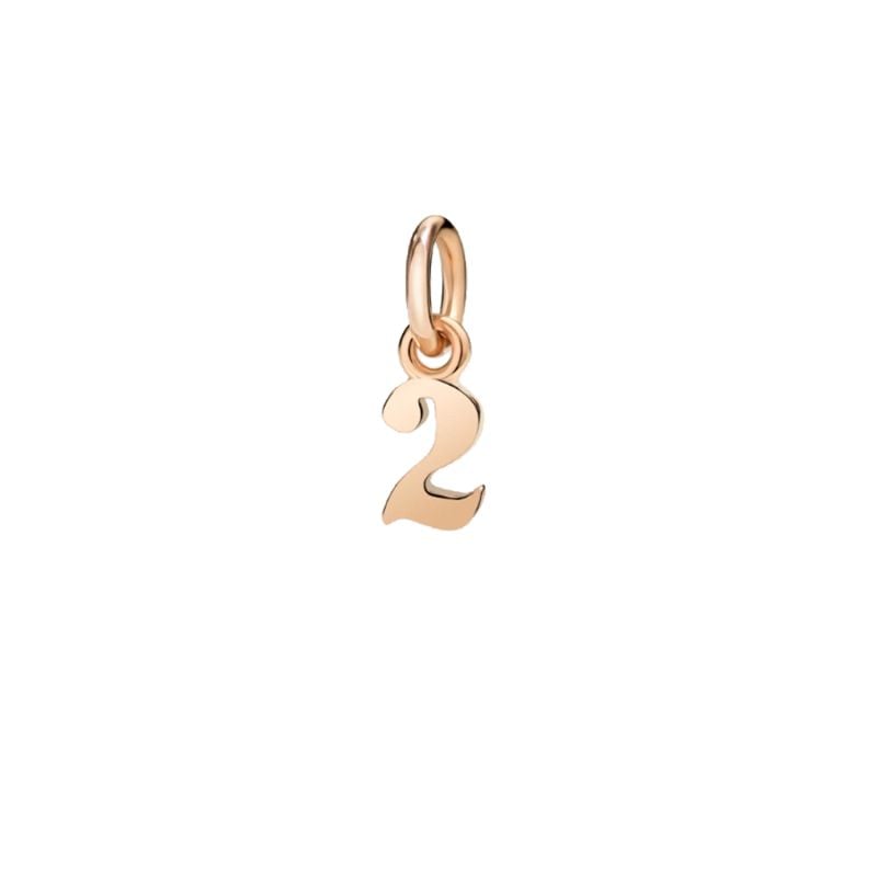 DODO COLGANTE DE ORO ROSA 2