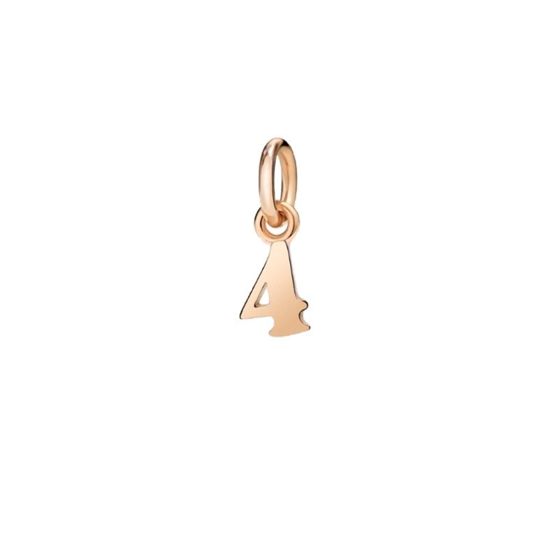 DODO COLGANTE DE ORO ROSA 4