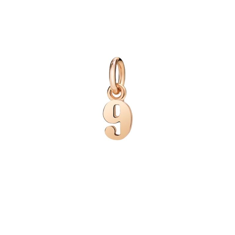 DODO COLGANTE DE ORO ROSA 9