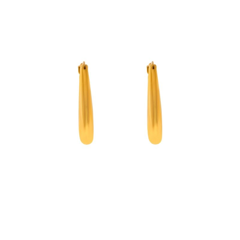 QUERA PENDIENTES ORO AMARILLO
