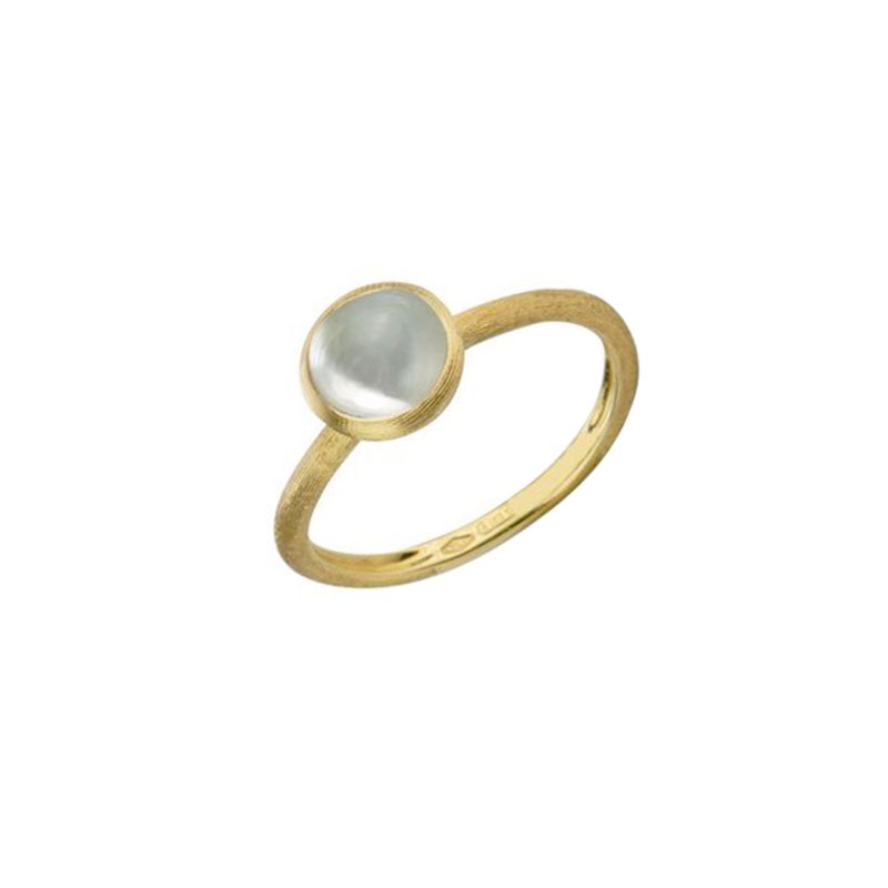 MARCO BICEGO YELLOW GOLD RING WITH MOTHER OF PEARL JAIPUR
