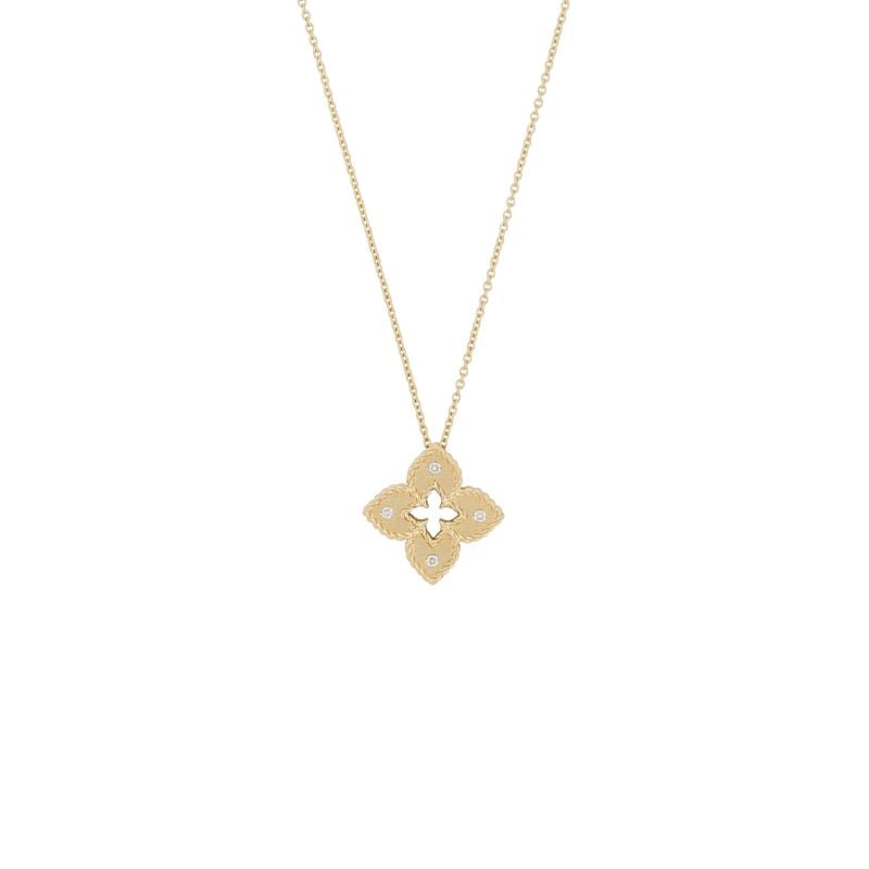 ROBERTO COIN COLLAR DE ORO AMARILLO CON DIAMANTES VENETIAN PRINCESS