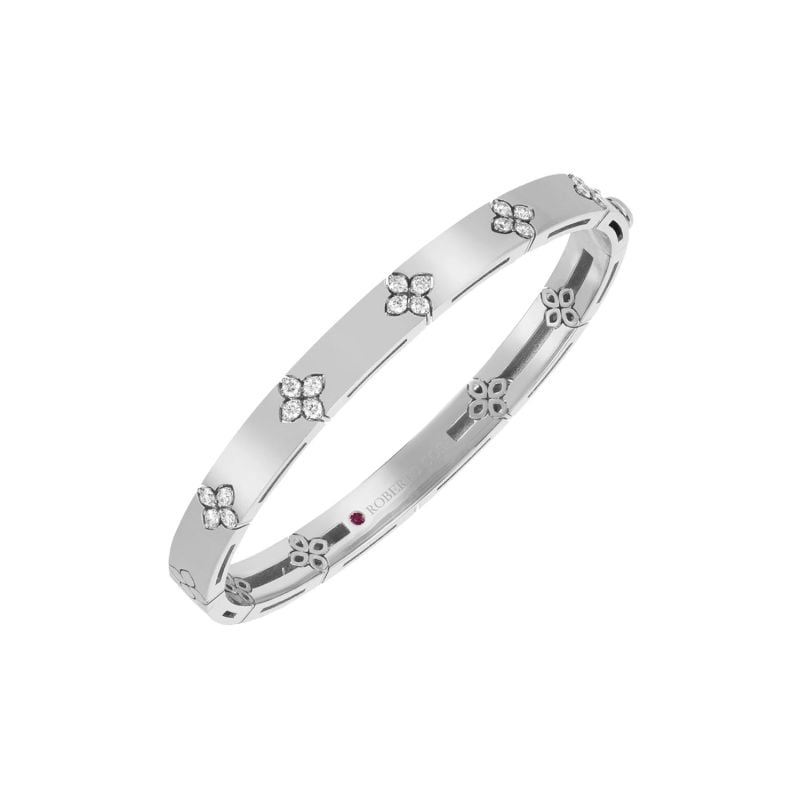 ROBERTO COIN PULSERA EN ORO BLANCO CON DIAMANTES LOVE IN VERONA