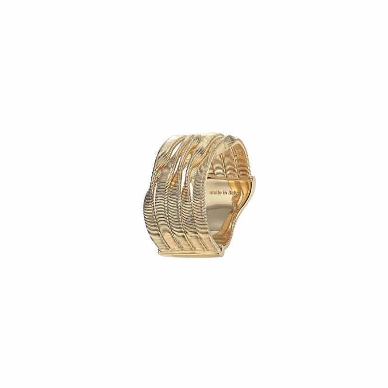 MARCO BICEGO YELLOW GOLD RING MARRAKECH