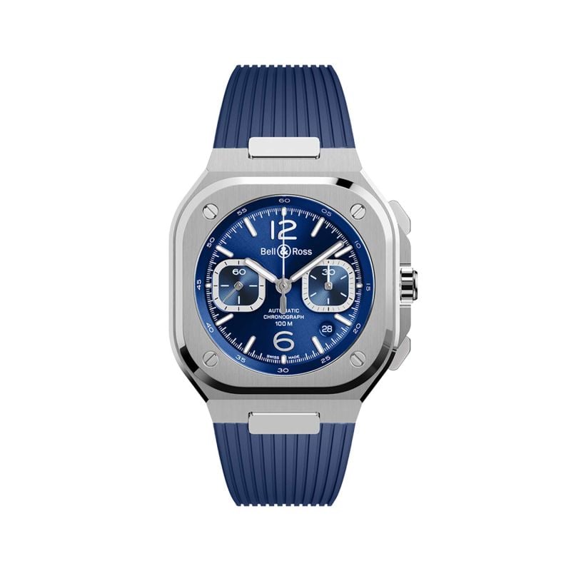 RELLOTGE BELL & ROSS BR-05 CHRONO BLUE STEEL