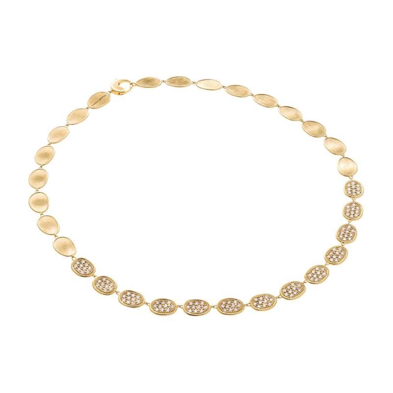 MARCO BICEGO COLLAR DE ORO AMARILLO CON DIAMANTES LUNARIA
