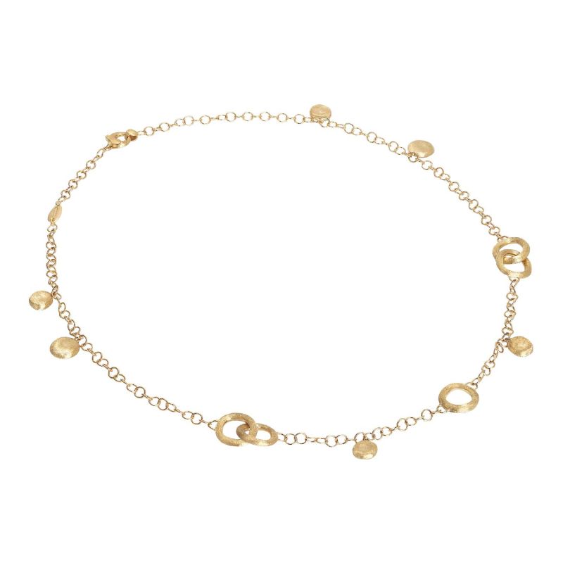 MARCO BICEGO YELLOW GOLD NECKLACE JAIPUR LINK 