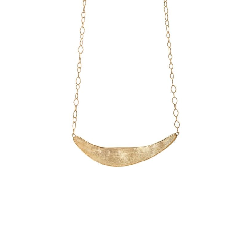 MARCO BICEGO YELLOW GOLD NECKLACE LUNARIA