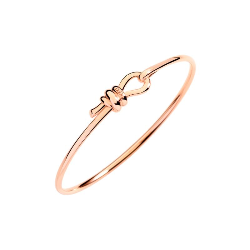 DODO PULSERA DE ORO ROSA NODO