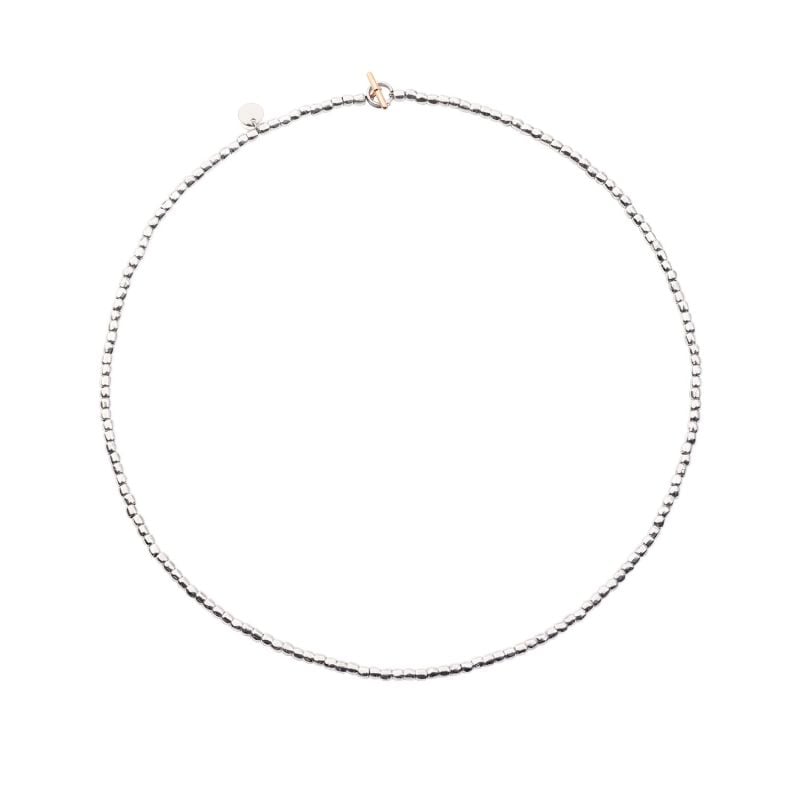 DODO COLLAR DE PLATA Y ORO ROSA GRANELLI 