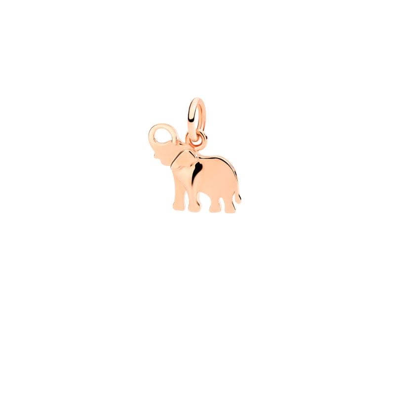 DODO COLGANTE DE ORO ROSA ELEFANTE