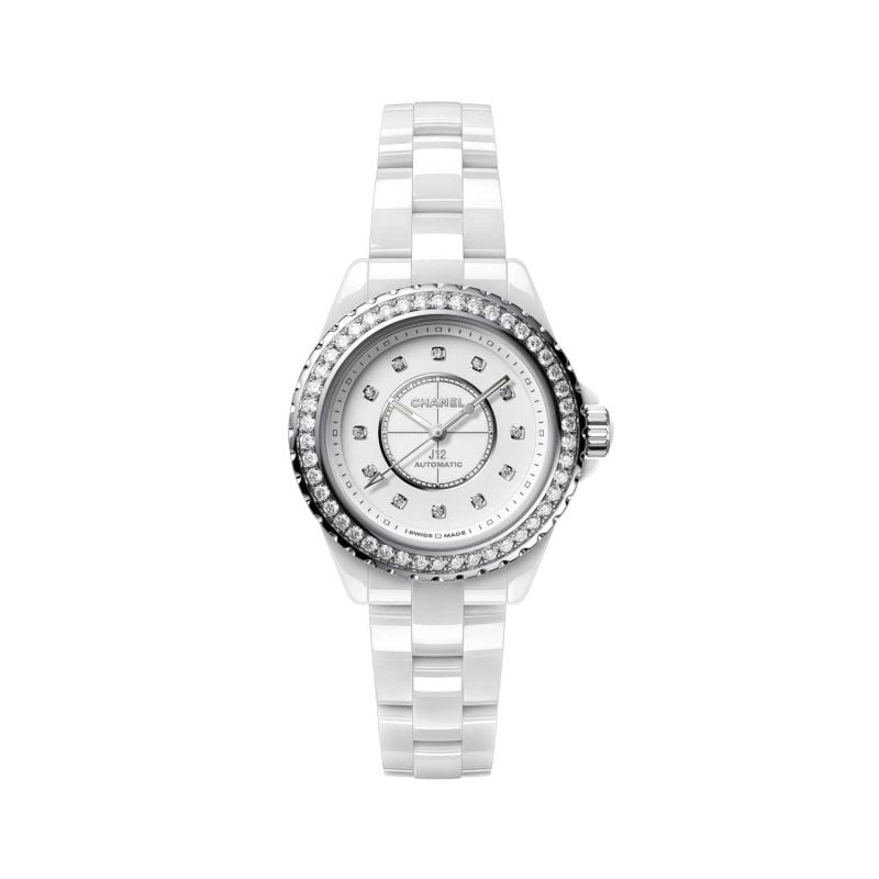 RELLOTGE CHANEL J12 AMB DIAMANTS CALIBRE 12.2