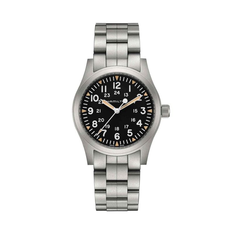 RELOJ HAMILTON KHAKI FIELD MECHANICAL Brazalete acero