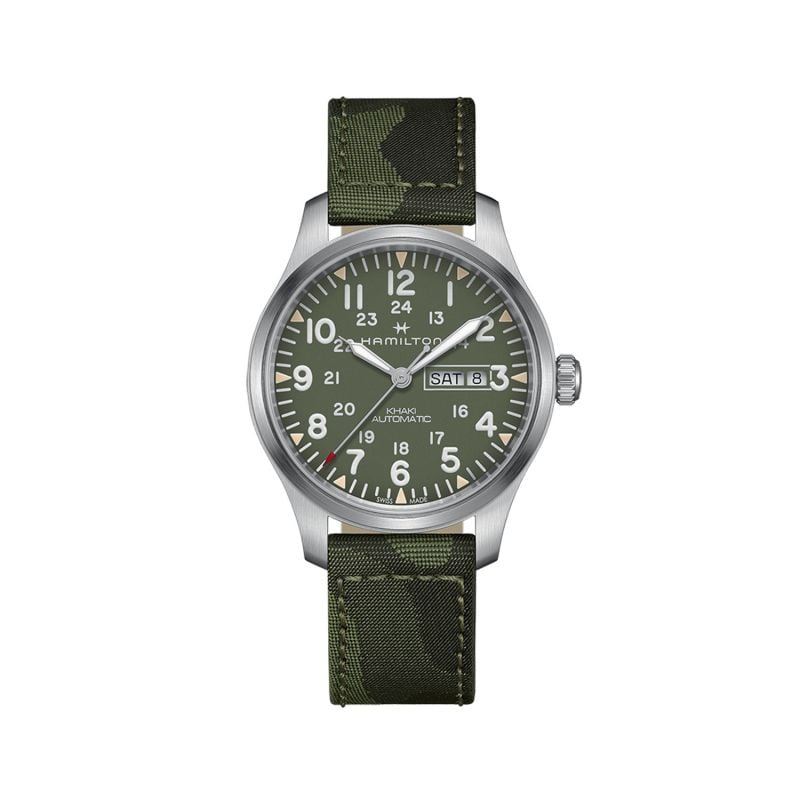 RELOJ HAMILTON KHAKI FIELD DAY DATE AUTO