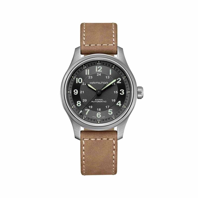 HAMILTON KHAKI FIELD TITANIUM WATCH