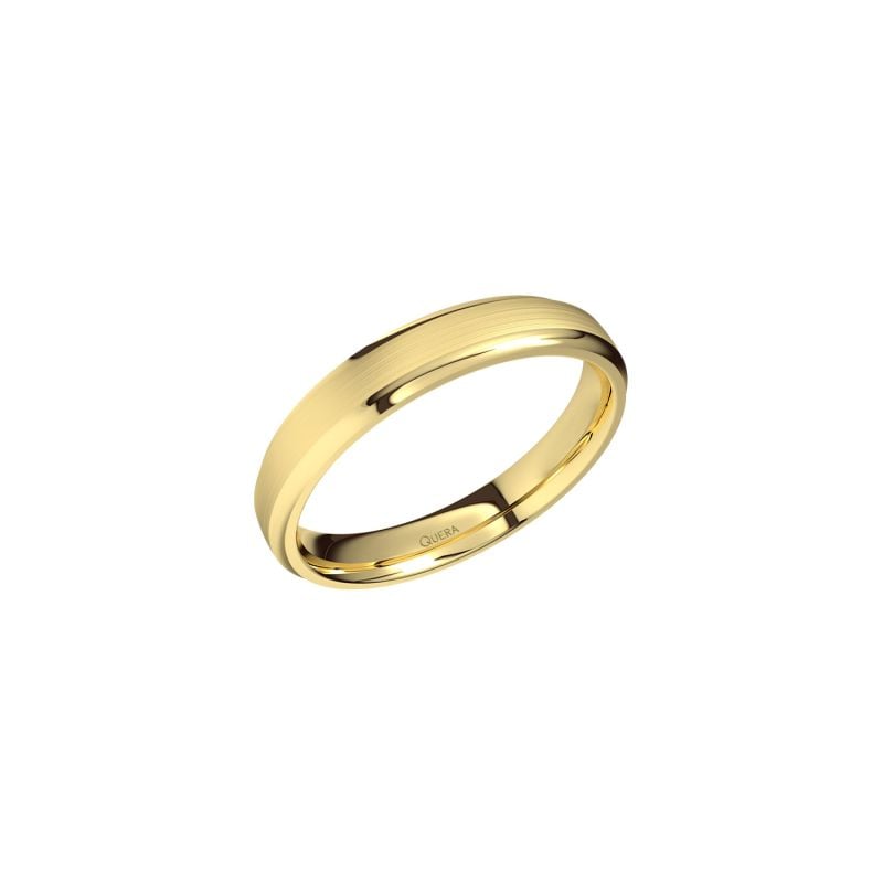 QUERA ALIANZA DE BODA DE ORO AMARILLO NOZZE
