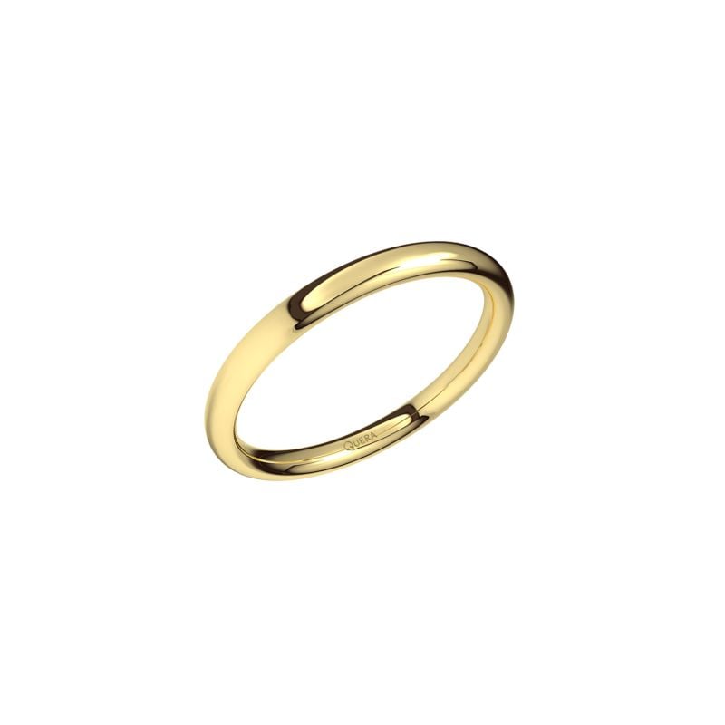 QUERA ALIANZA DE BODA EN ORO AMARILLO ELIPSE