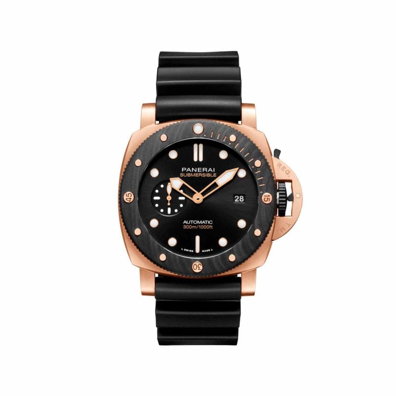 RELOJ PANERAI SUBMERSIBLE 3 DAYS GOLDTECH™