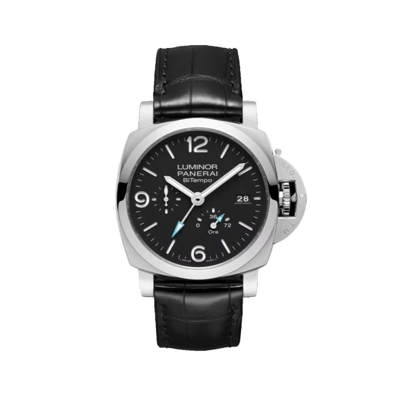 RELOJ PANERAI 3 DAYS LUMINOR BITEMPO GMT CAL.P9012