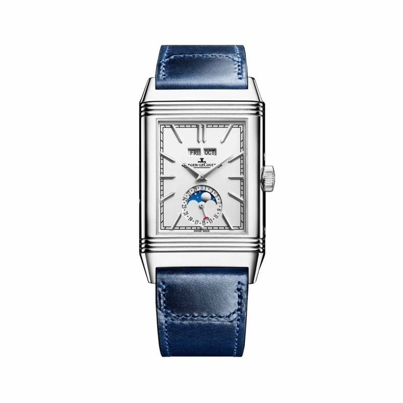 JAEGER LECOULTRE REVERSO TRIBUTE DUOFACE CALENDAR WATCH