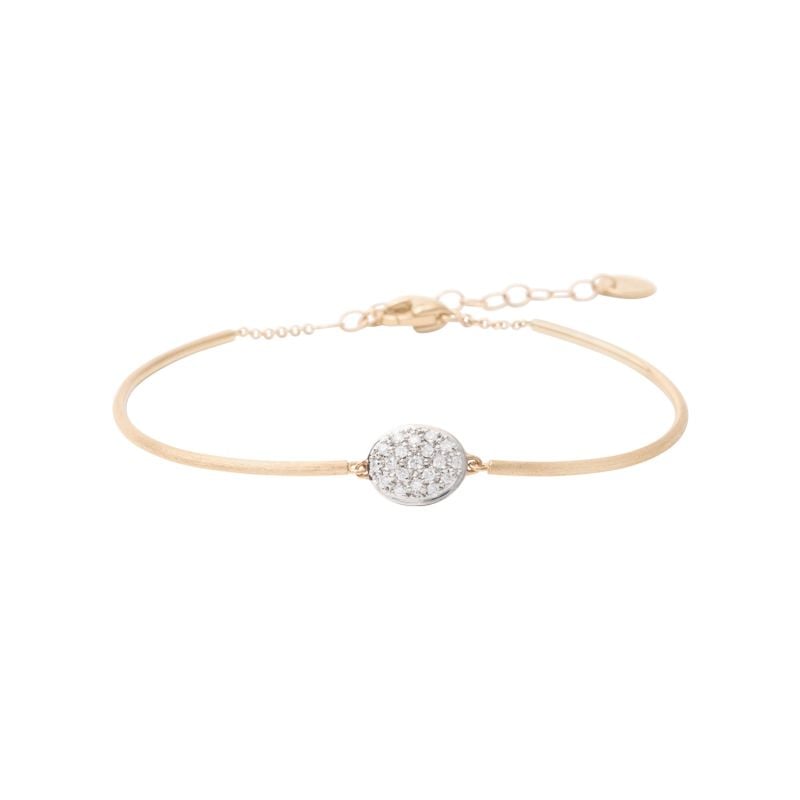 MARCO BICEGO PULSERA DE ORO AMARILLO CON DIAMANTES SIVIGLIA 