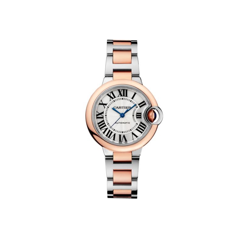 RELOJ CARTIER BALLON BLEU DE CARTIER, ORO ROSA Y ACERO