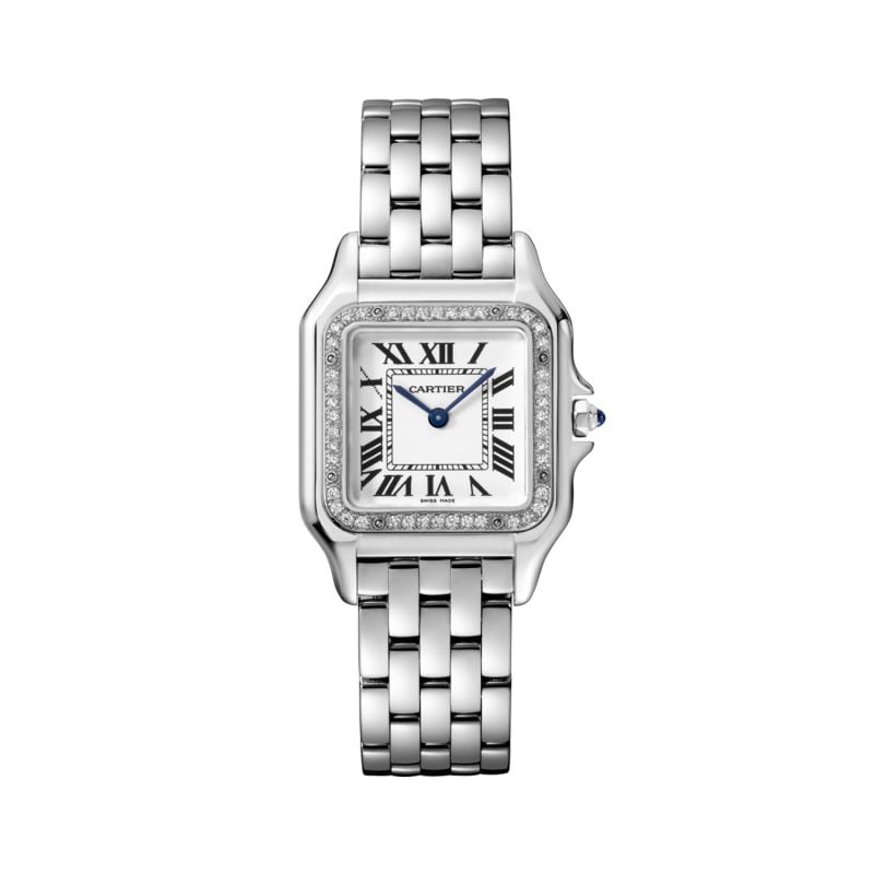 RELOJ CARTIER PANTHÈRE DE CARTIER, MM, ACERO, DIAMANTES