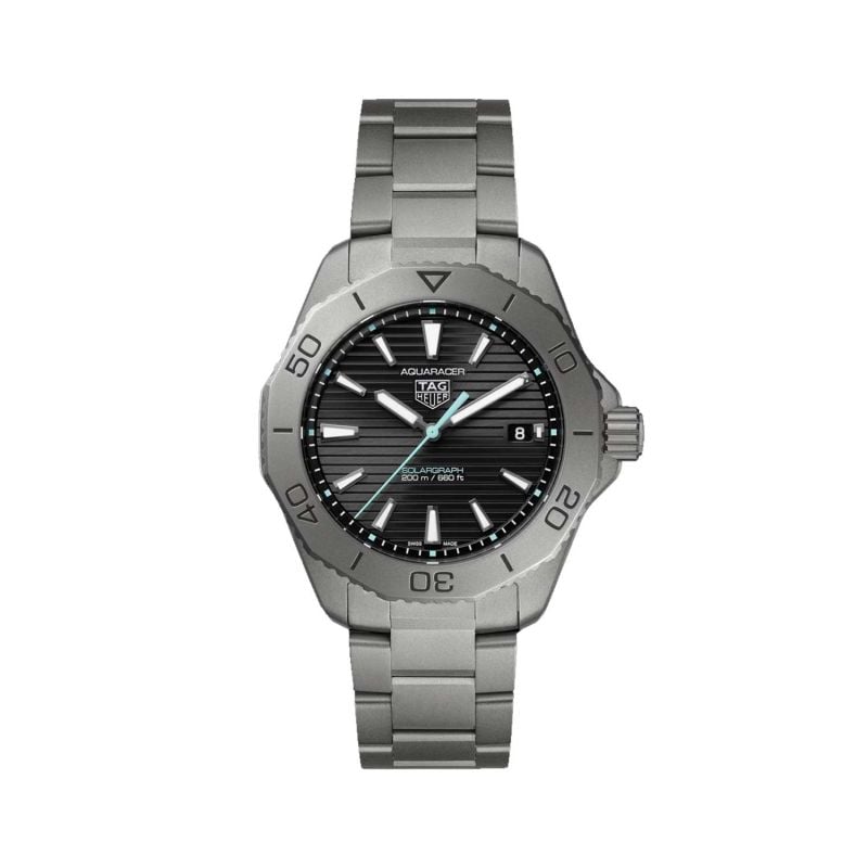 TAG HEUER AQUARACER PROFESSIONAL 200 SOLARGRAPH WATCH