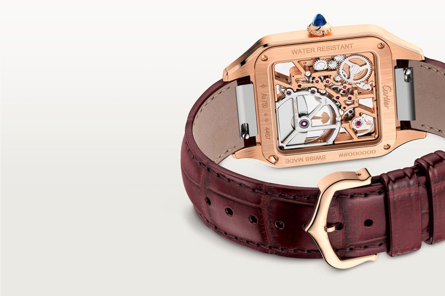 Cartier Santos Dumont Skeleton