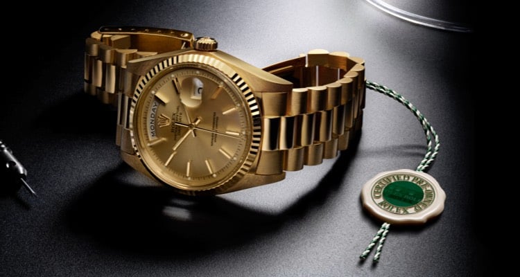 Distribuidores oficiales Rolex Certified Pre-Owned