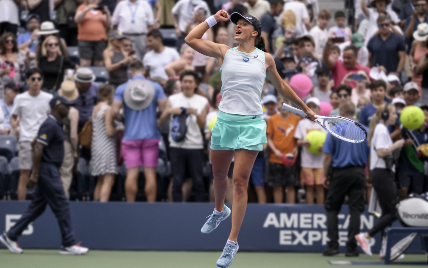 The US Open: an electric atmosphere