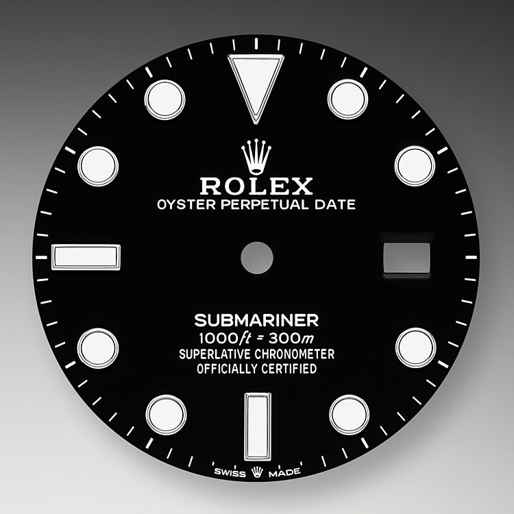 black dial Rolex Submariner Date in Quera