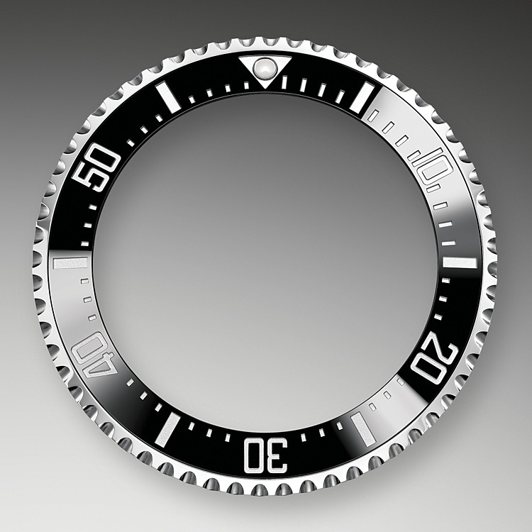 Bisel cerámica y visualización luminiscente Reloj Rolex Sea-Dweller Negro en Quera