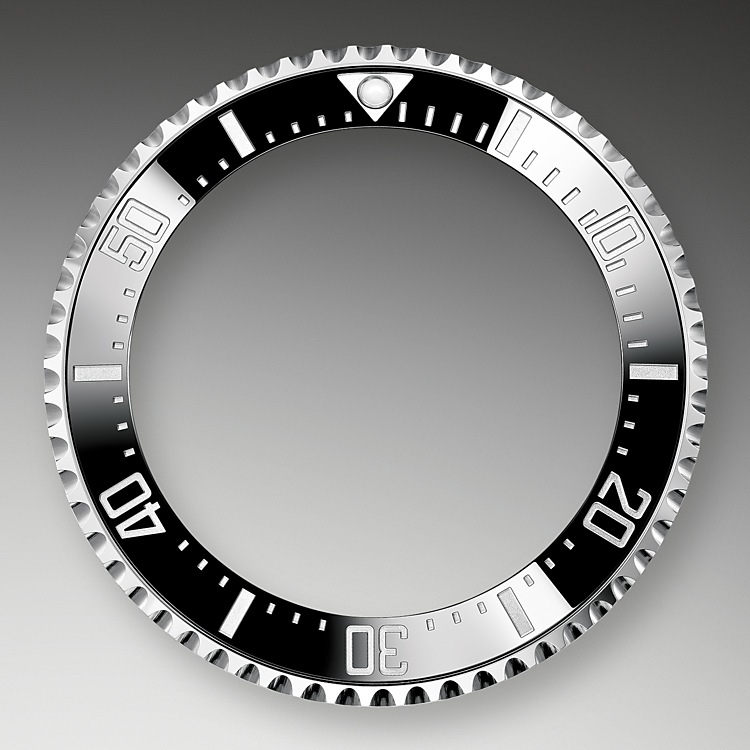 Bisel cerámica y visualización luminiscente Reloj Rolex Deepsea en Quera