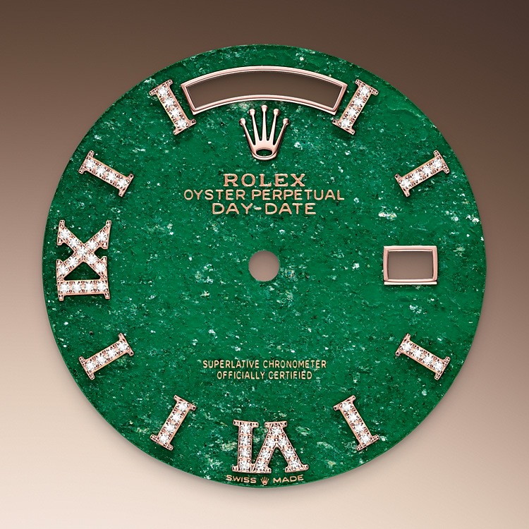 Escala taquimétricar Rolex Day-Date oro Blanco en Quera