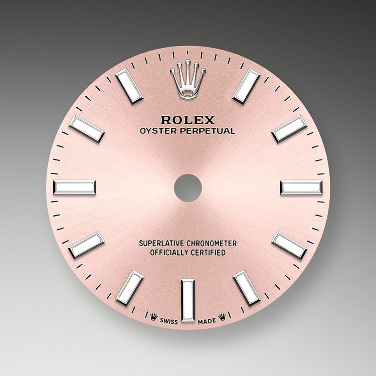 Esfera rosa  Rolex Oyster Perpetual 28 en Quera