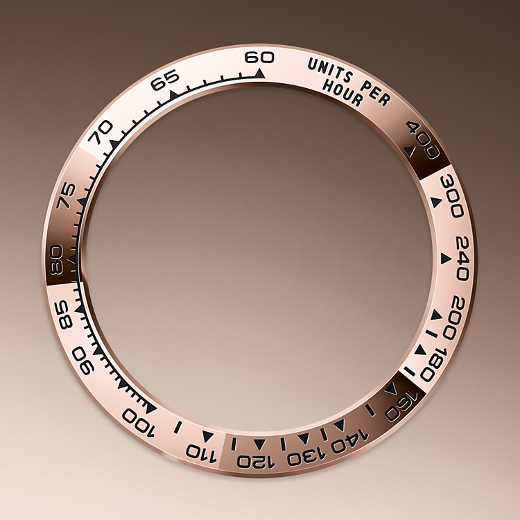 Escala taquimétricar Rolex Cosmograph Daytona oro Everose de 18 quilates en Quera